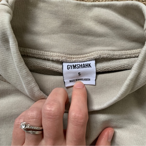 Gymshark Legacy Cropped High Neck Sweatshirt - Picture 4 of 4